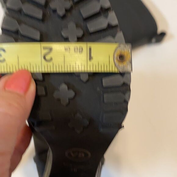 Veronica Beard Lug Sole Leather Boots with Laces Size 36 - Picture 7 of 9